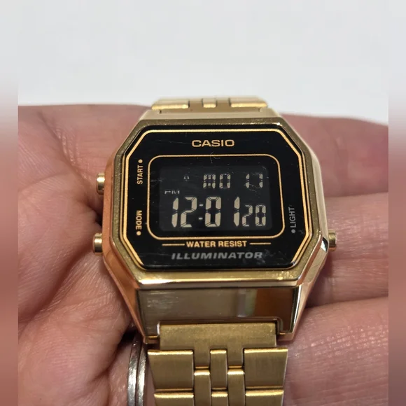 Casio A168 3298 Digital Watch Box With Instruction Manual - Picture 3 of 8